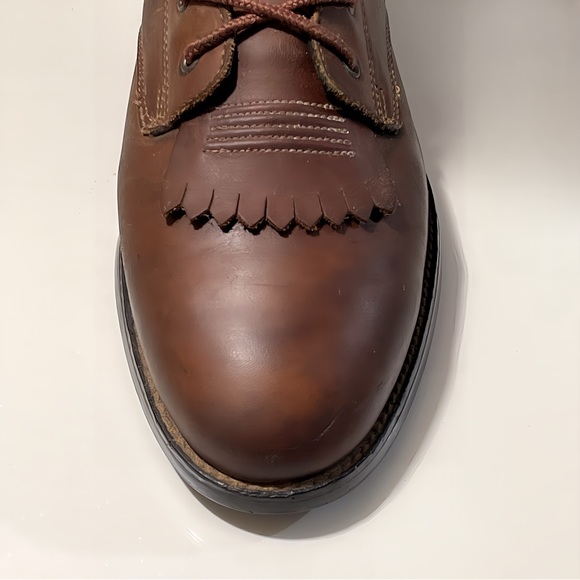 Ariat Heritage Lacer II Leather Western
Roper Brown Lace Up Kiltie Boots 7.5 B - Picture 15 of 15